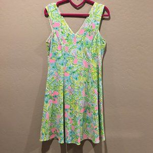 Lilly Pulitzer Dahlia Coconut Jungle M
